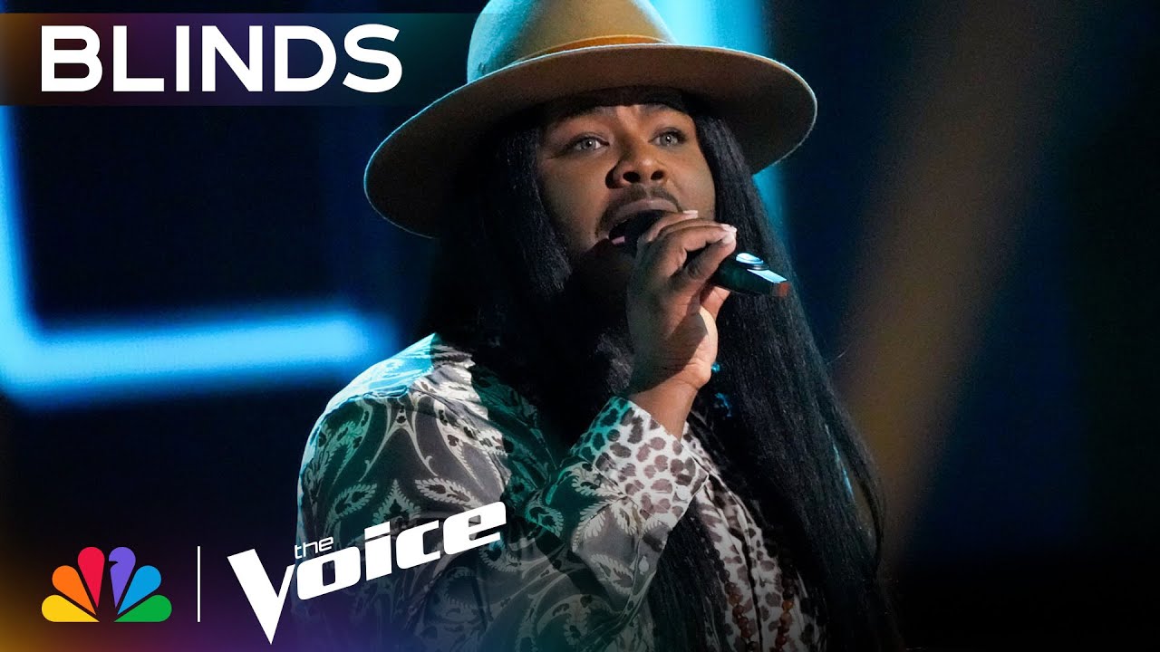 Asher HaVon's Version of "Set Fire to the Rain" Takes Coach Reba to Church | Voice Blind Auditions
