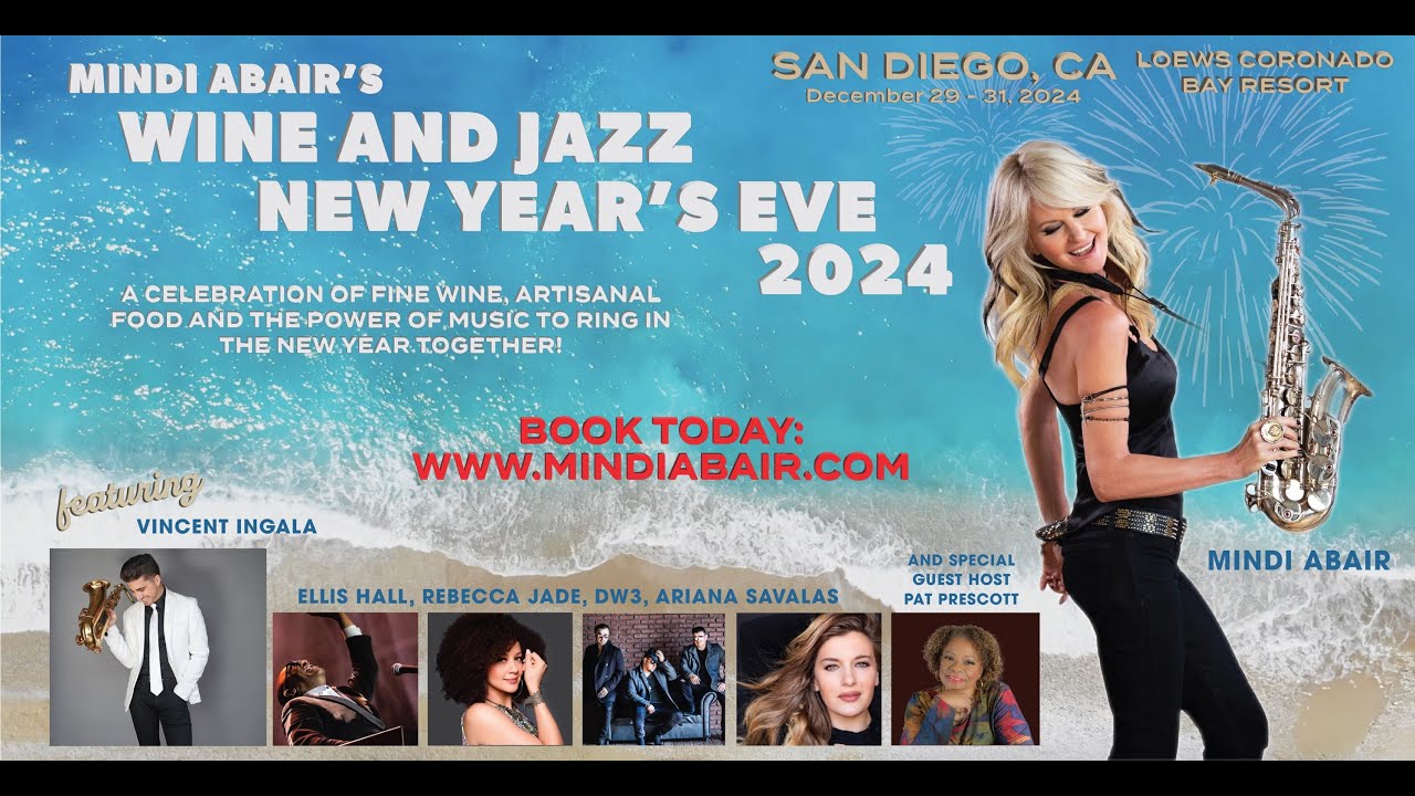 Mindi Abair's New Year's Eve 2024-25 In San Diego