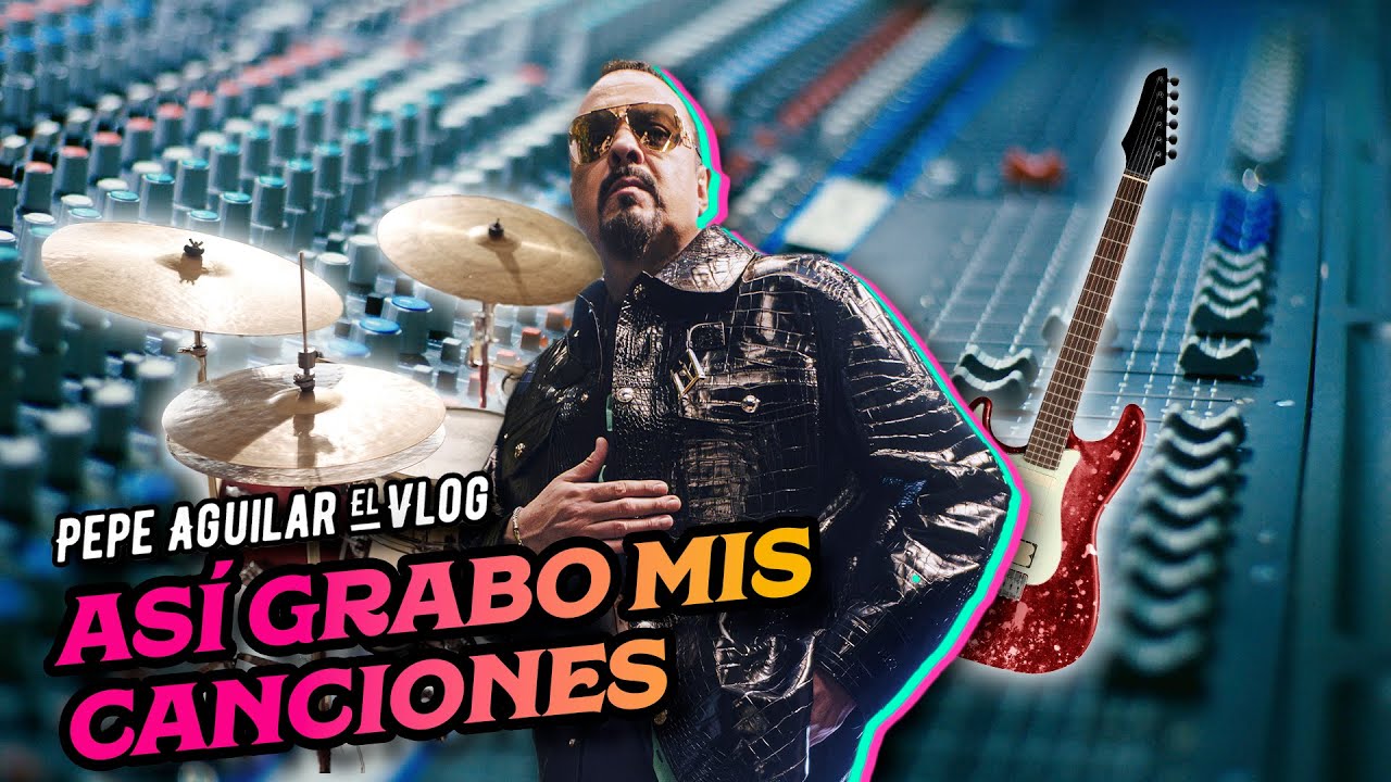 Pepe Aguilar - El Vlog 409 - Así grabo mis canciones  "Hasta Que Me Duermo"