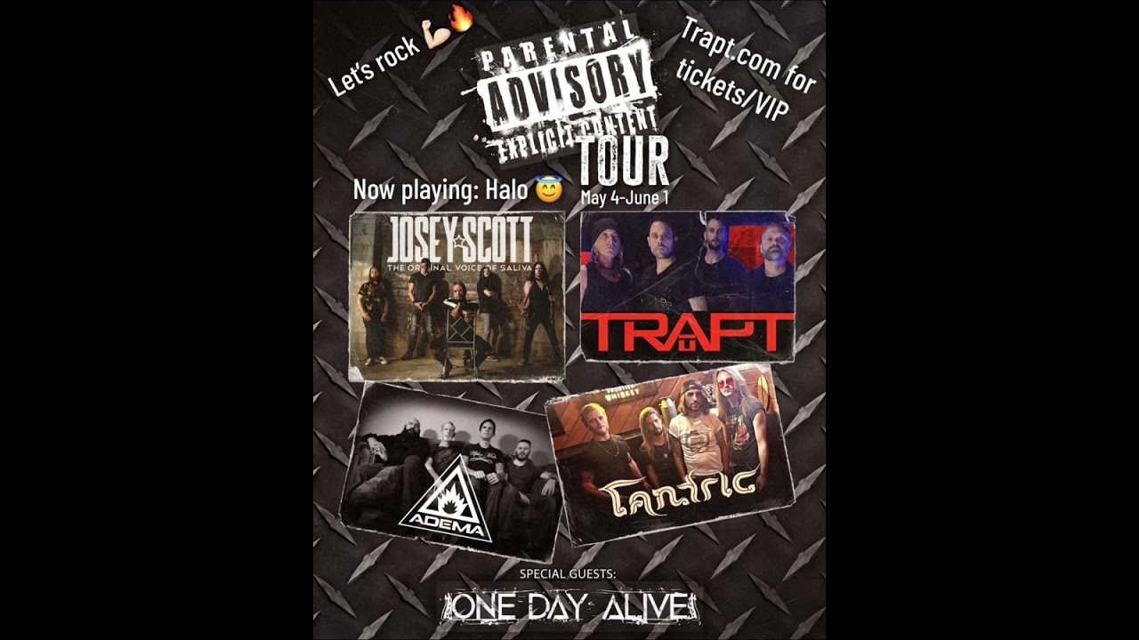 New Trapt Tour! New album “The Fall” drops May 31!