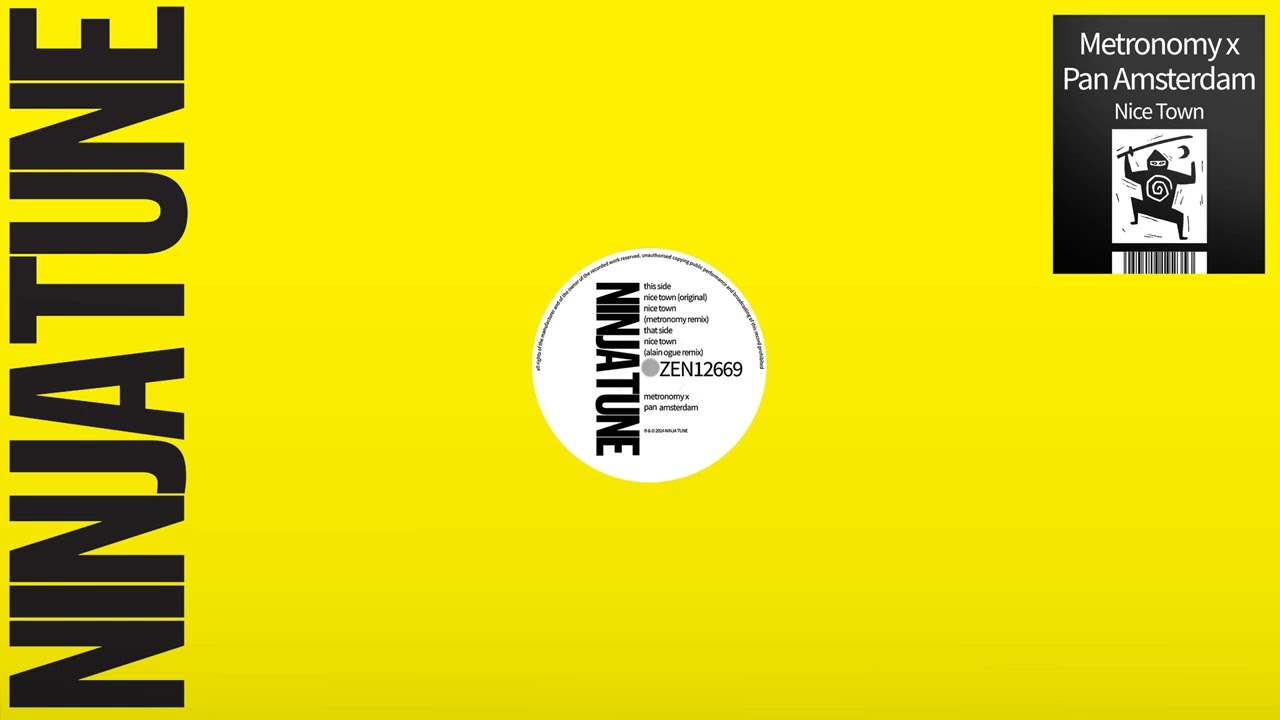 Metronomy x Pan Amsterdam - 'Nice Town (Alain Ogue Remix)' (Official Audio)