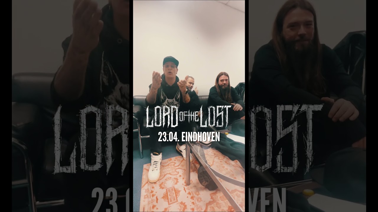 An extra show in the Netherlands! Tickets: www.lordofthelost.de #lordofthelost #15yearslotl
