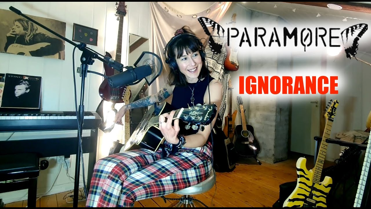 Ignorance - Paramore (acoustic rock cover by Sandra Szabo)