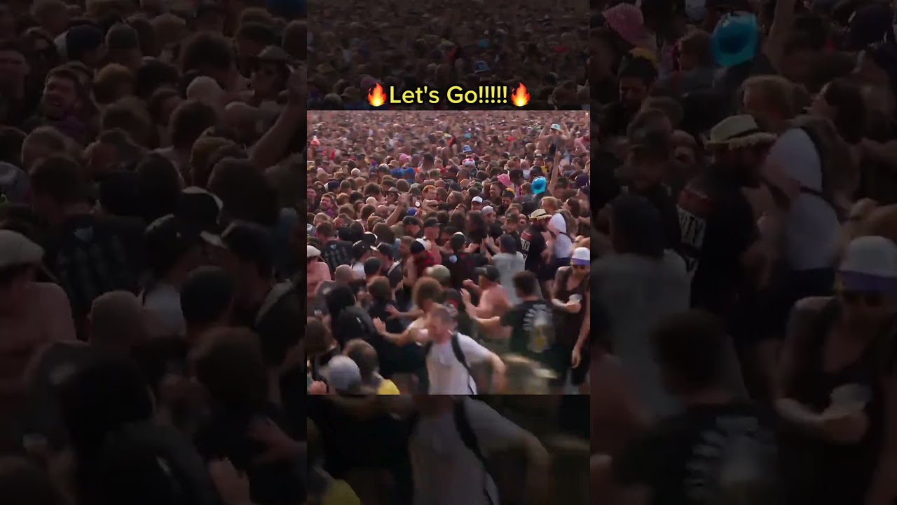 🪳Papa Roach - 🔥WALL OF DEATH💀 at HELLFEST