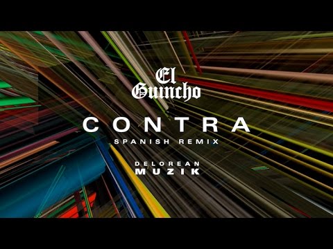 Delorean "Contra" El Guincho remix lyric video
