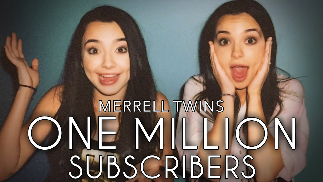 ONE MILLION SUBSCRIBERS - Merrell Twins (Music Video)