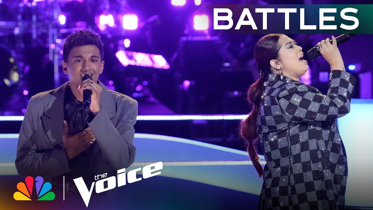 William Alexander and Zeya Rae Own the Stage Singing "Just Give Me a Reason" | Voice Battles | NBC