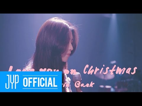 백예린 "Love you on Christmas" Live Video
