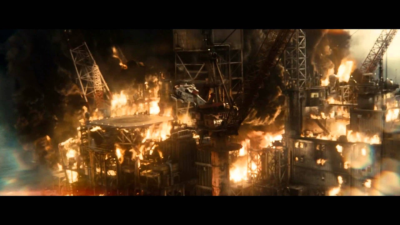 Man of Steel: Oil Rig Scene (1080p)