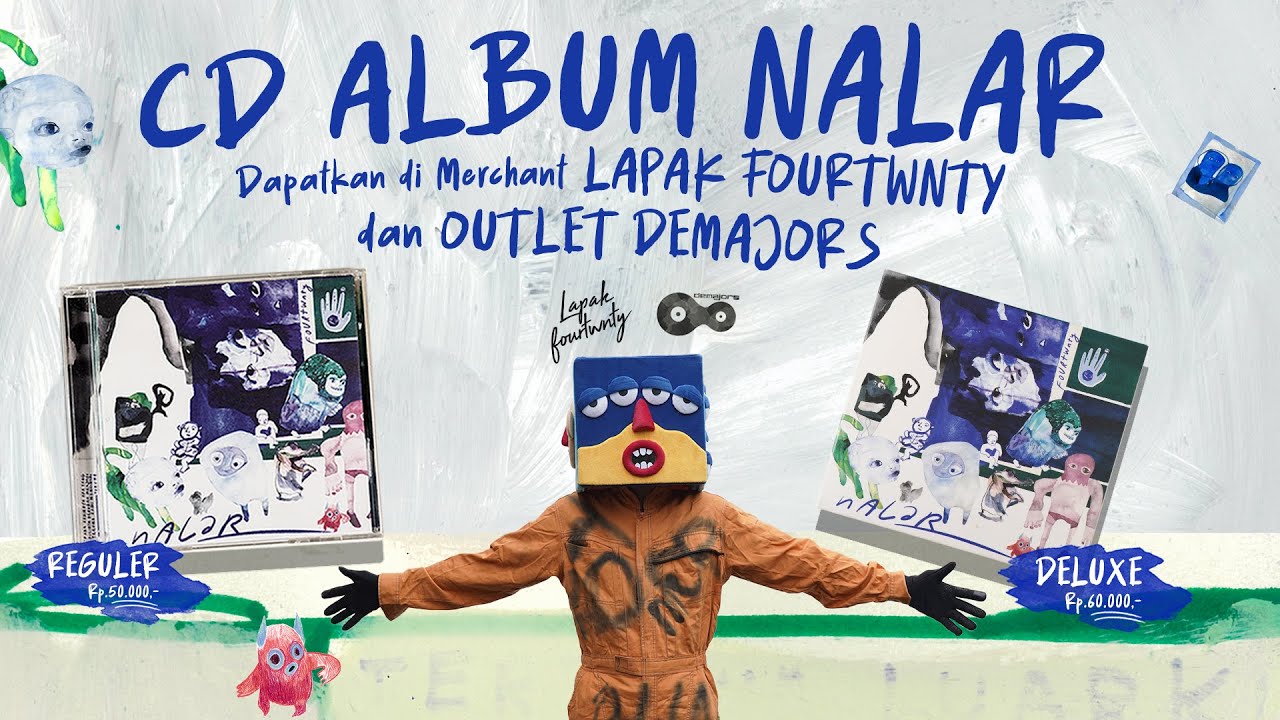 CD ALBUM NALAR - Telah dirilis bersama Demajors!