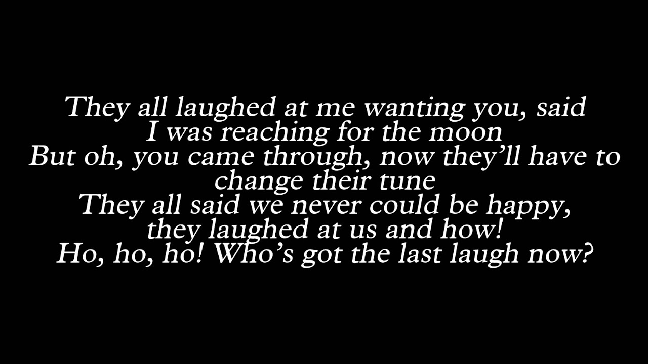 Tony Bennett & Lady Gaga - They All Laughed (Lyrics)