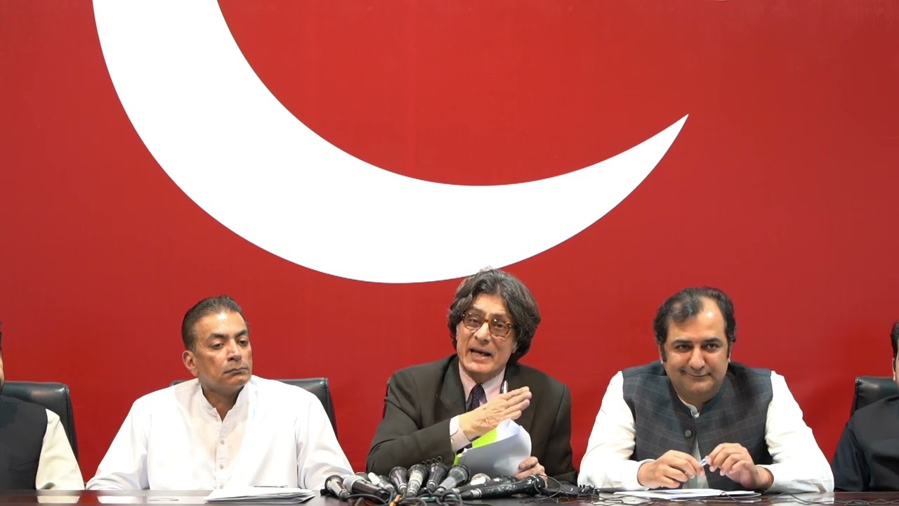 PTI Leader Rauf Hasan Important Press Conference in Islamabad