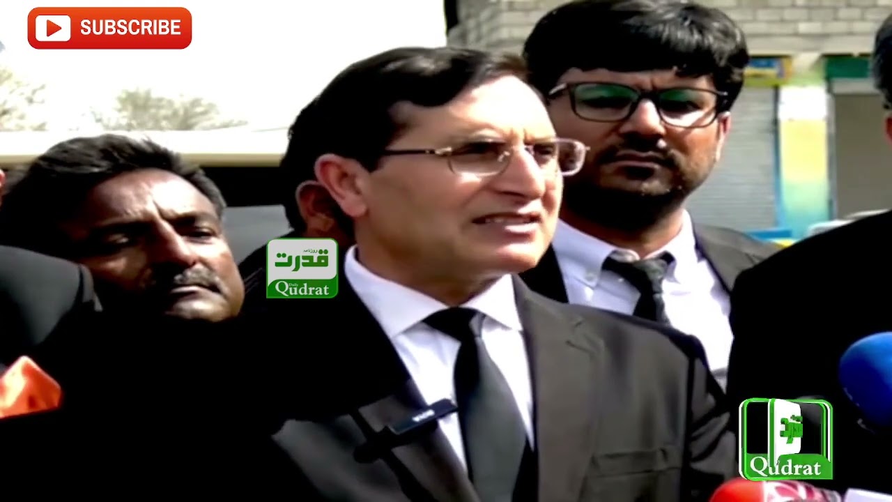 Chairman PTI Gohar Khan Media Talk outside Adiyala Jail