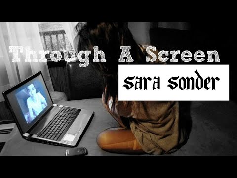 Through A Screen (Internet Friends) - Sara Sonder (Original) Acoustic | Lyrics & Letra en español ♡