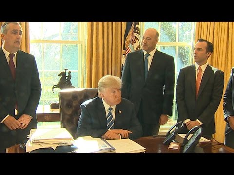 Intel CEO meets with President Trump