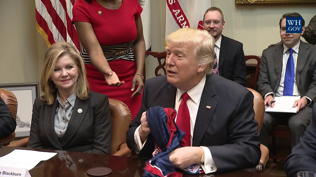 President Trump Participates in a Congressional Listening Session