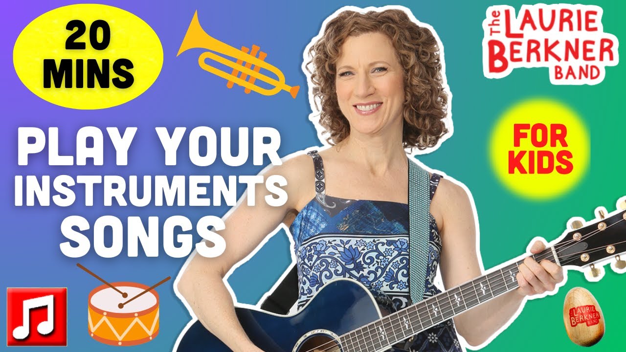 20 min - "I Know A Chicken" and other Instruments Songs by Laurie Berkner
