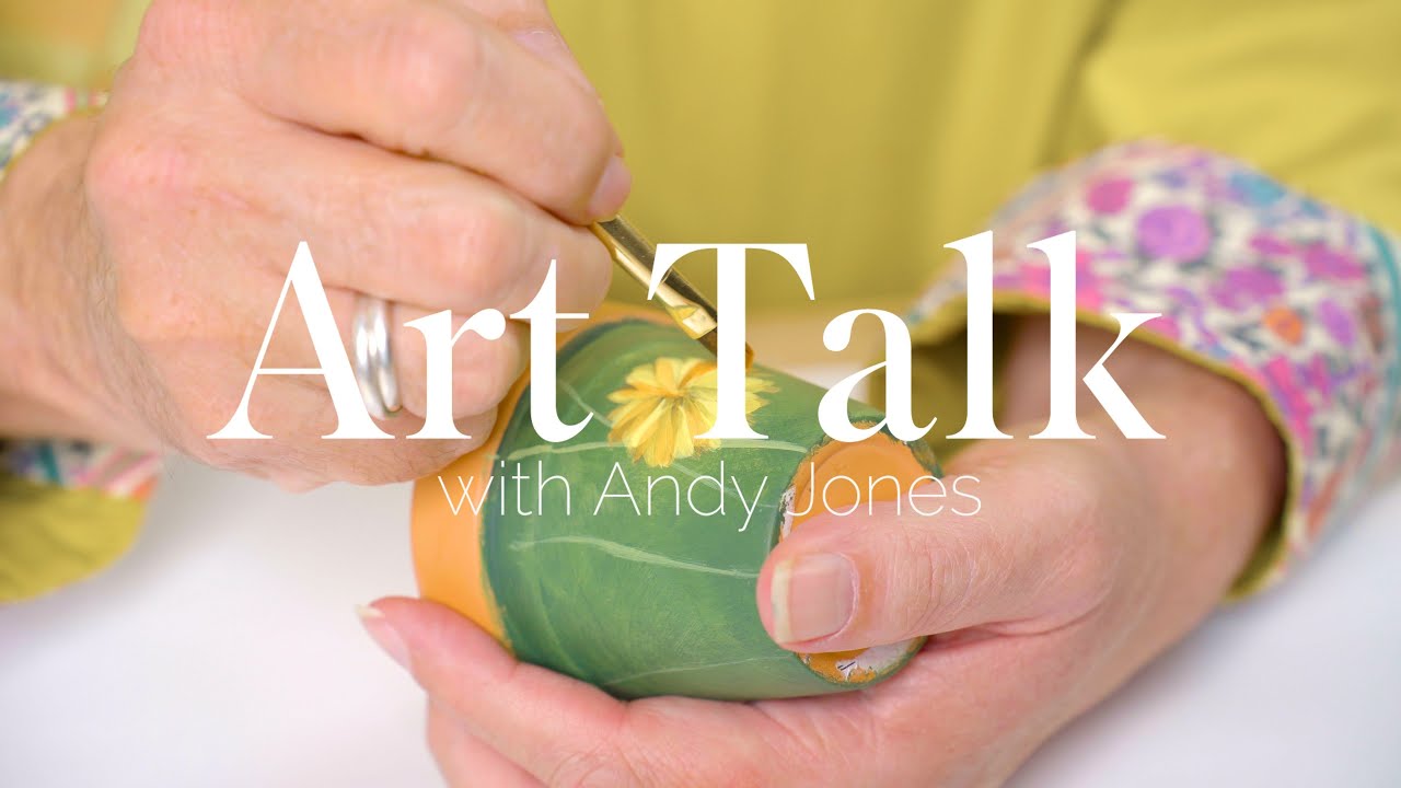 Learn to paint spring flowers on terra cotta pots #PaintingTutorial #DIY