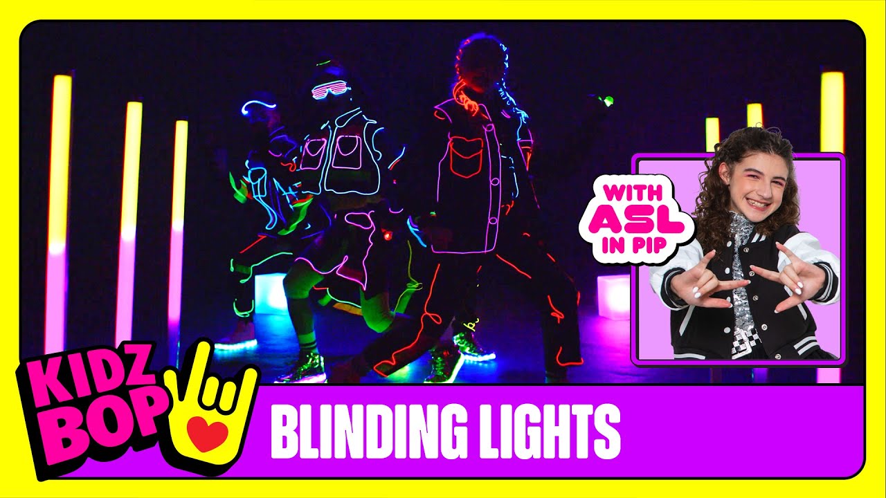 KIDZ BOP Kids - Blinding Lights (Official Video with ASL in PIP)