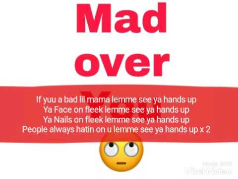 Wavvy-Mad over you remix lyric video