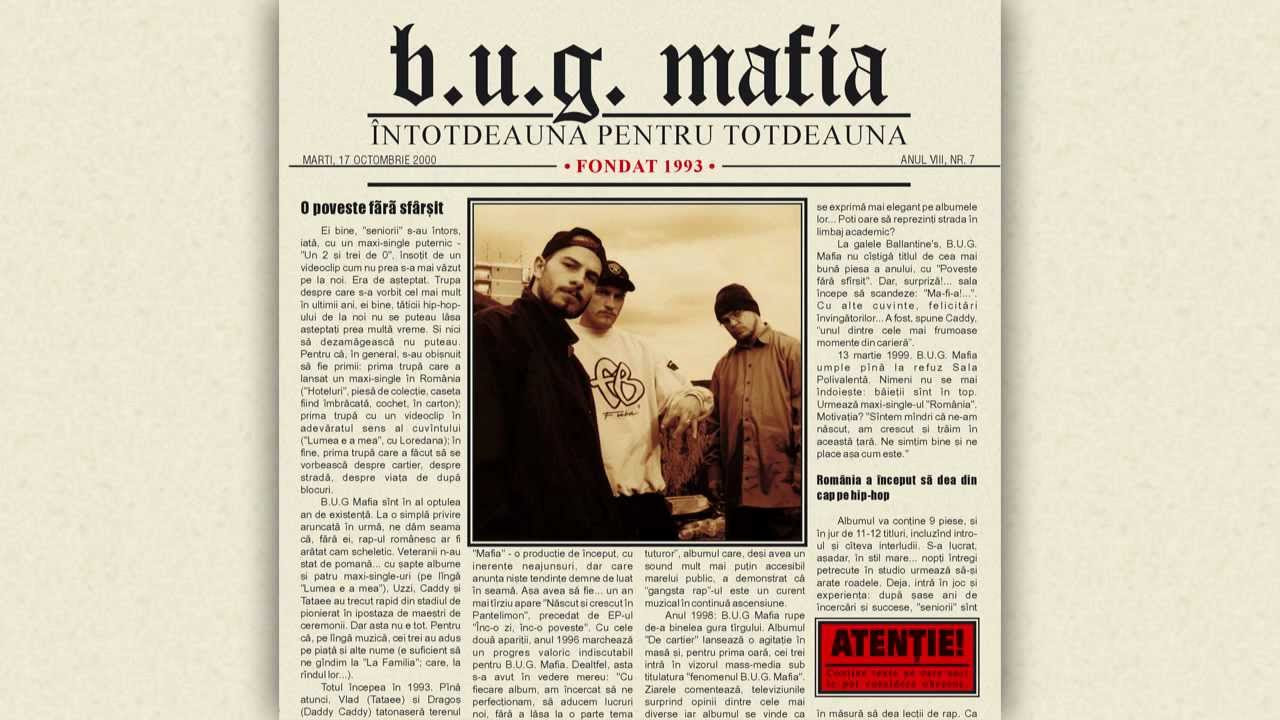 B.U.G. Mafia  - Estu' Salbatic (Prod. Tata Vlad)