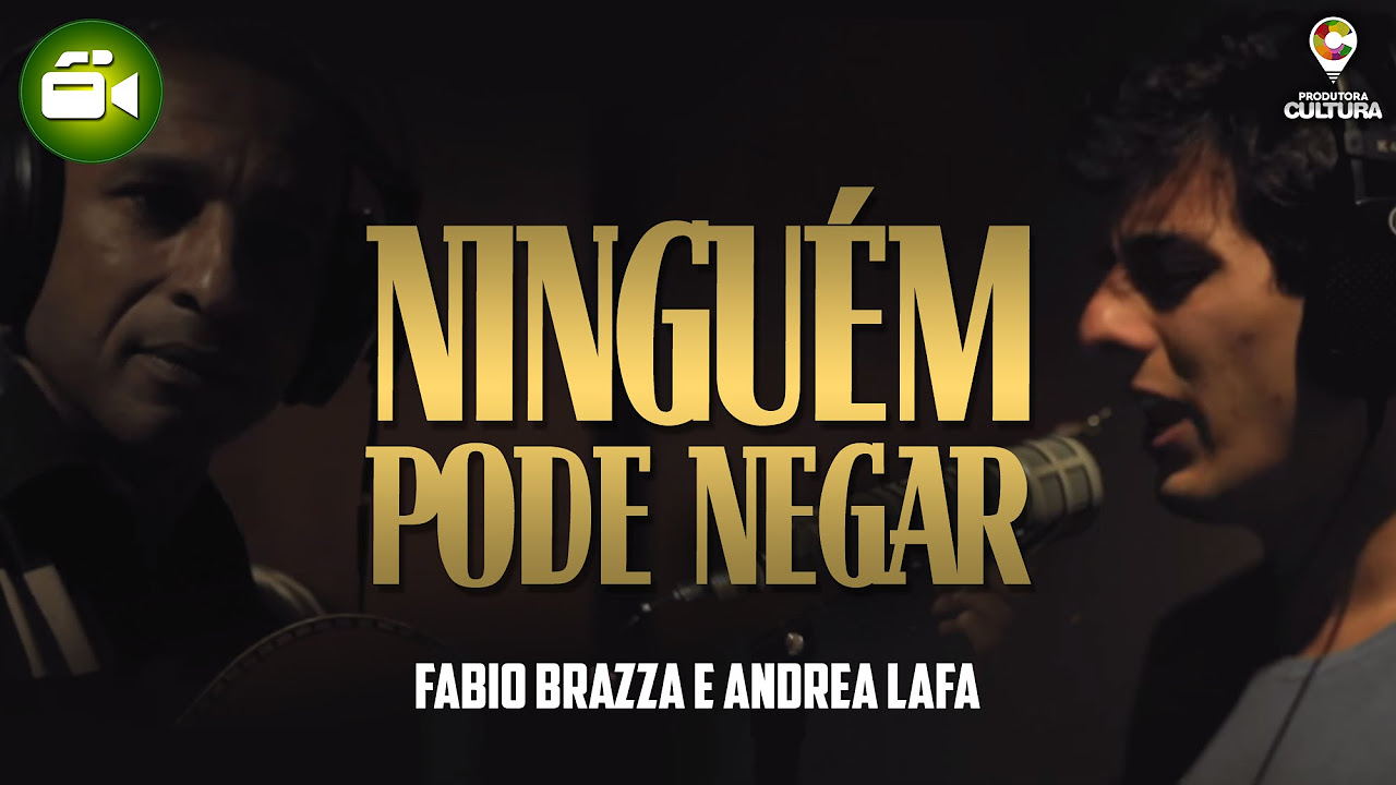 Ninguém Pode Negar (Clipe Oficial) - Fabio Brazza e Andrea Lafa (prod. Lua Lafaiette)