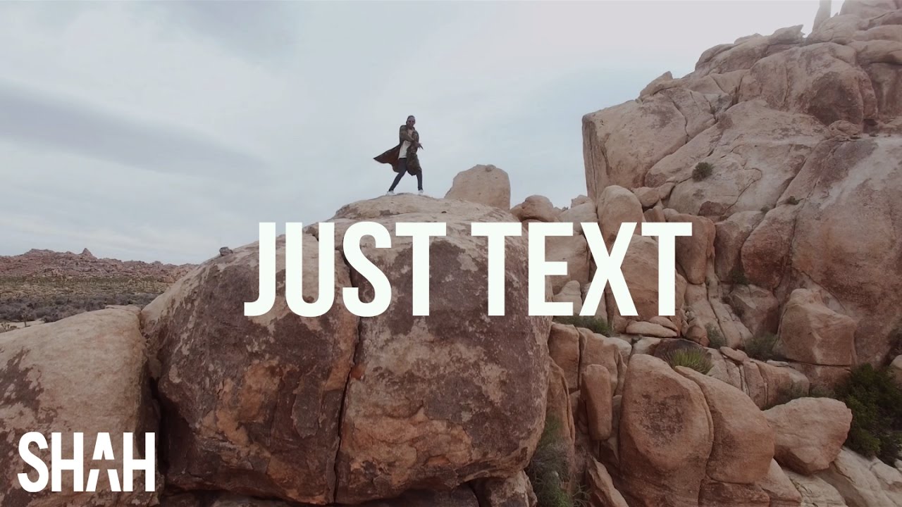 Shah - Just Text