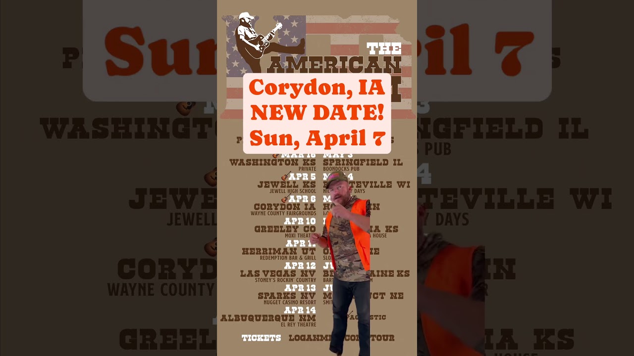 New date for Corydon, IA! Come spend your Sunday with us and get ready for 🦃!