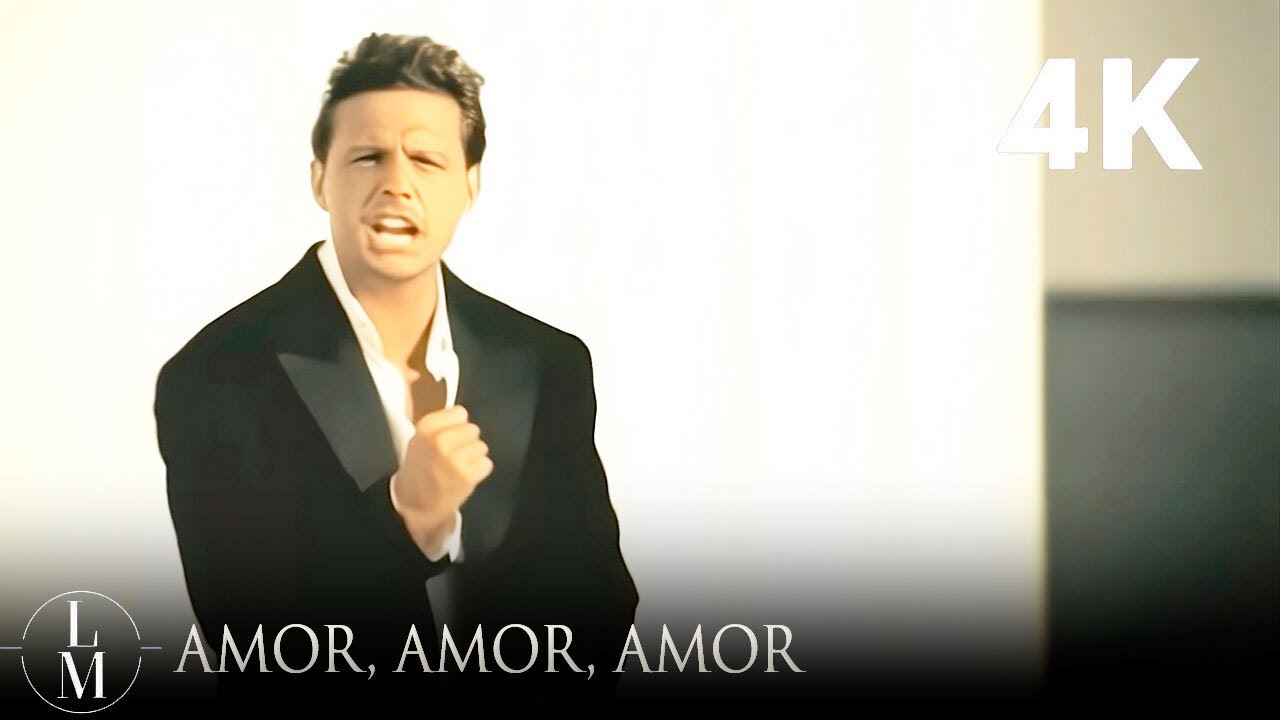 Luis Miguel - Amor, Amor, Amor (Video Oficial 4K)