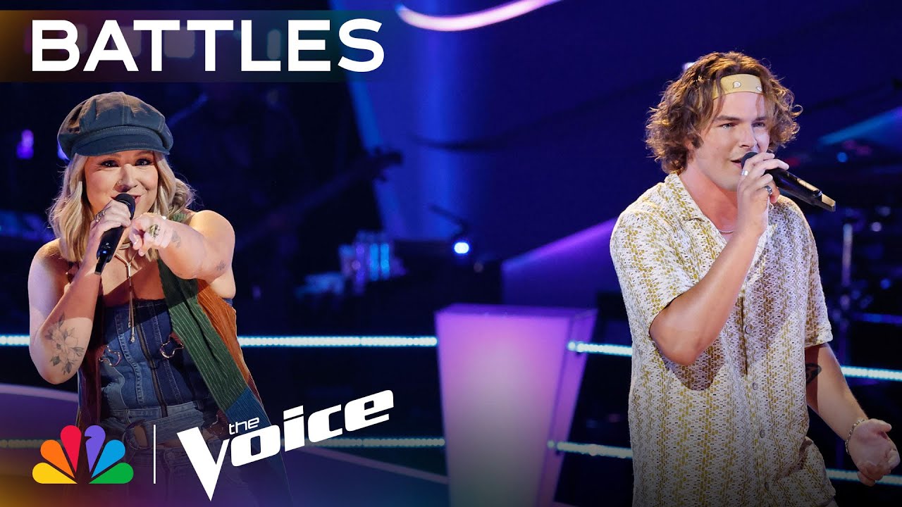 Dani Stacy and Corey Curtis Give an Incredible Duet of "Best Part" | The Voice Battles | NBC