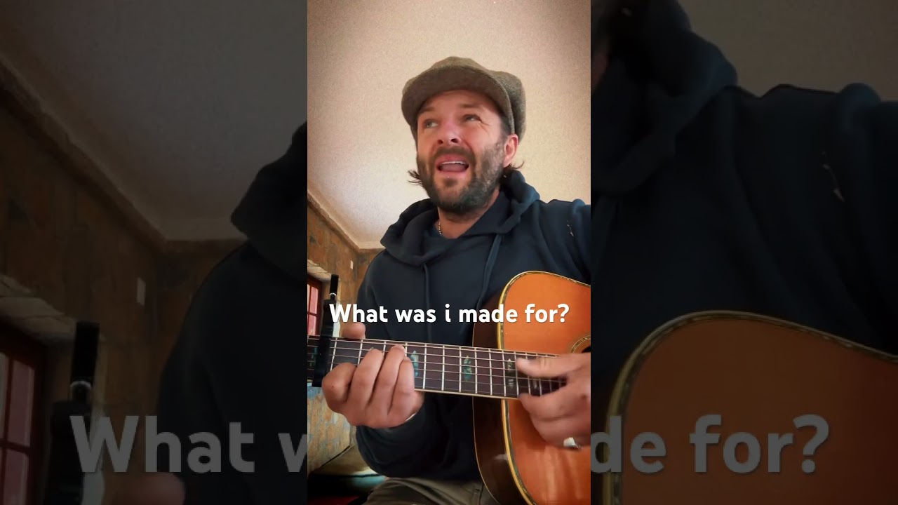 Keith Harkin - What was I made for cover