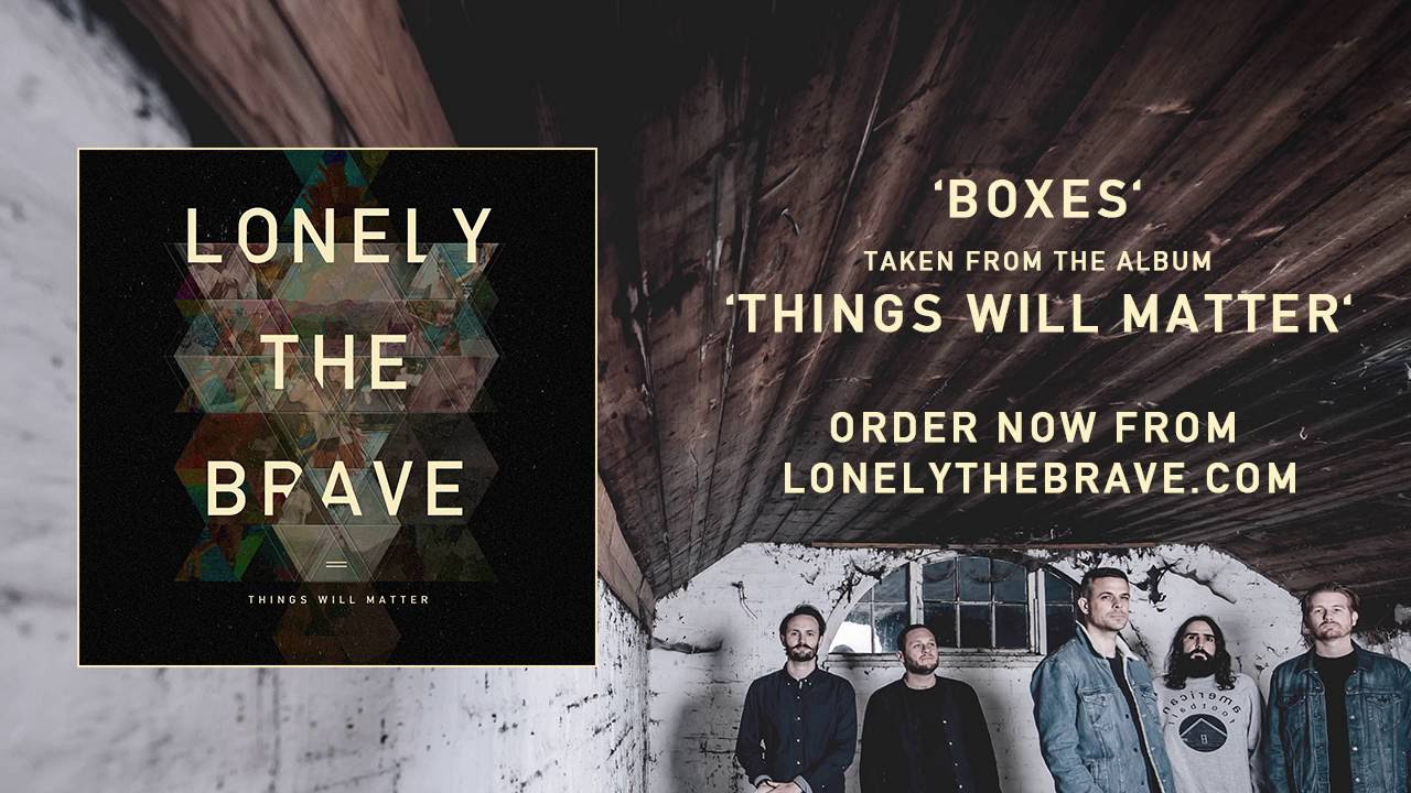 Lonely The Brave - 'Boxes' (Official Audio)