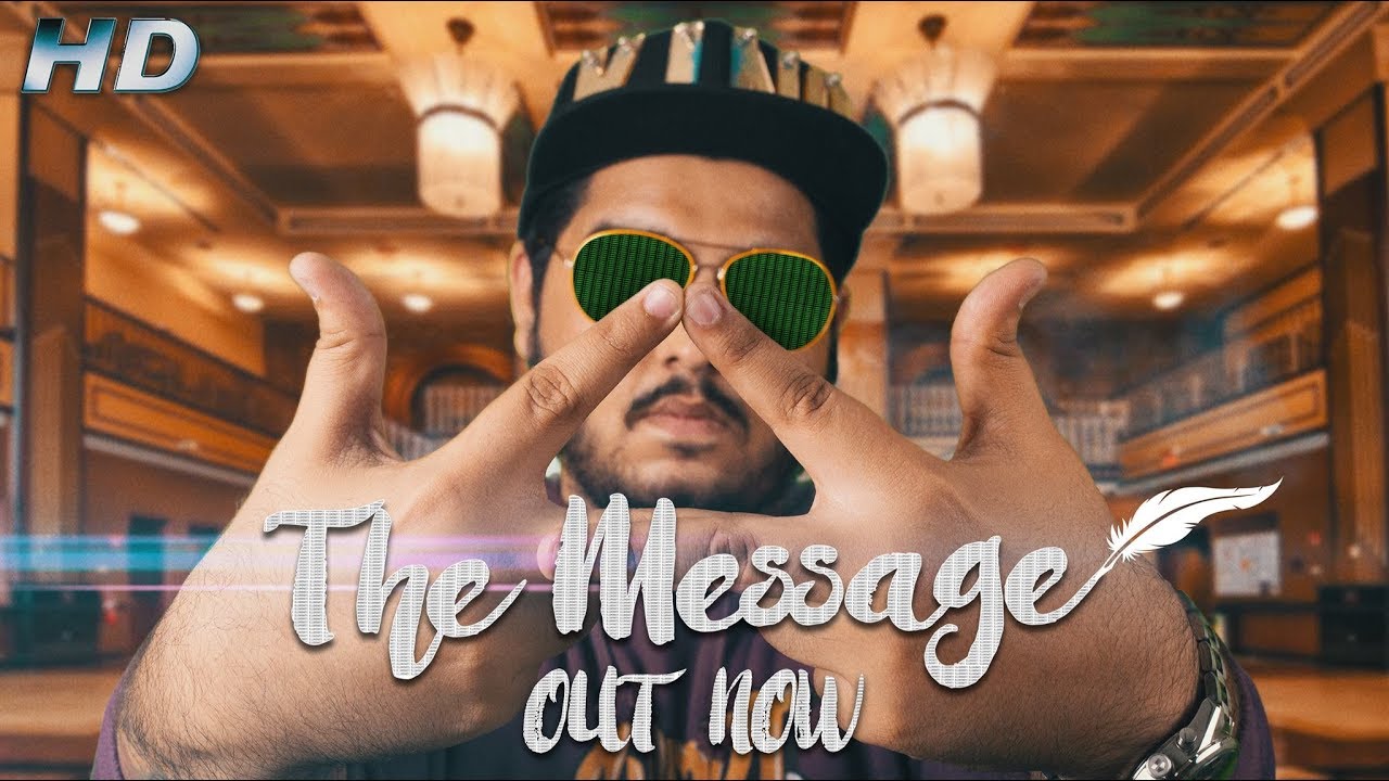 KING ND | The Message (Acapella) | Latest Hindi Rap Song | (Music Video) | Desi Hip Hop 2017