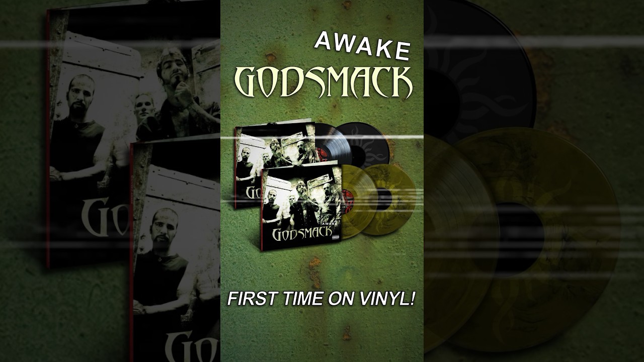 For the FIRST TIME, #AWAKE is available on #vinyl ! Pre-order NOW while supplies last! #godsmack