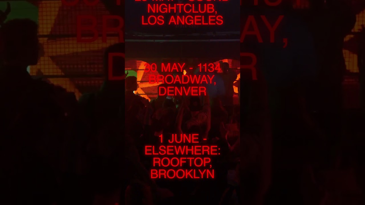 US DJ Tour incoming! Looking forward to hitting some favourite cities back in the States. #shorts