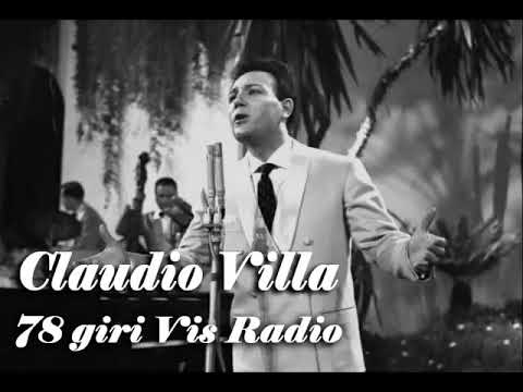 Occhi senza amore - Claudio Villa 78 giri Vis Radio