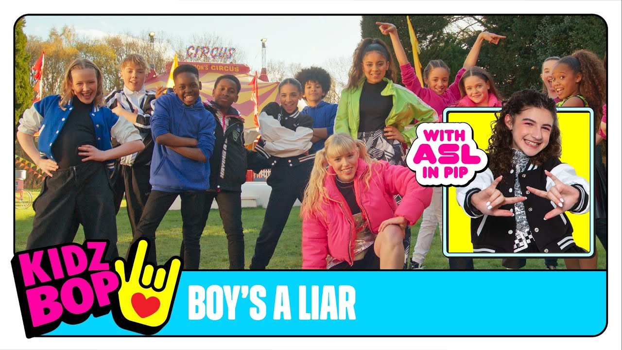 KIDZ BOP Kids - Boy's a liar (Official Video with ASL in PIP)