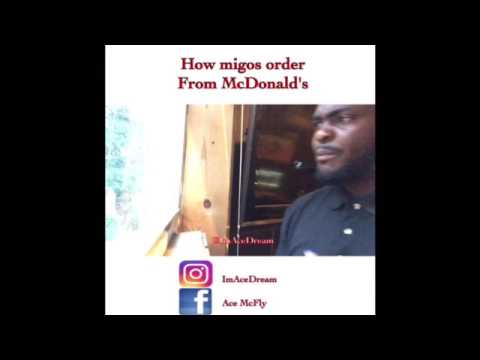 How migos order from McDonald's