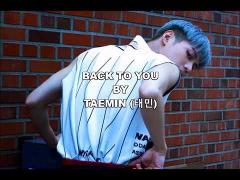 Taemin (태민) - Back To You Lyrics [ROM+HAN+ENG]