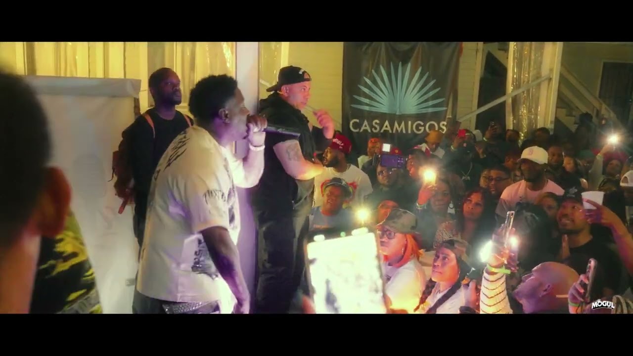 Hot Boy Turk  And Juvenile On Stage In New Orleans Rapping Cash Money Classic’s It’s N Me