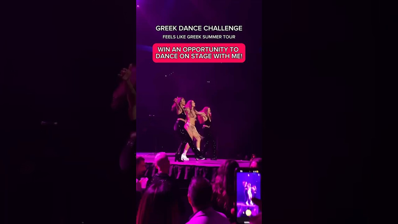 Greek dance with me! 🫶 Post a vid of yourself dancing, tag me & use #FLGS. Must have a tour ticket!