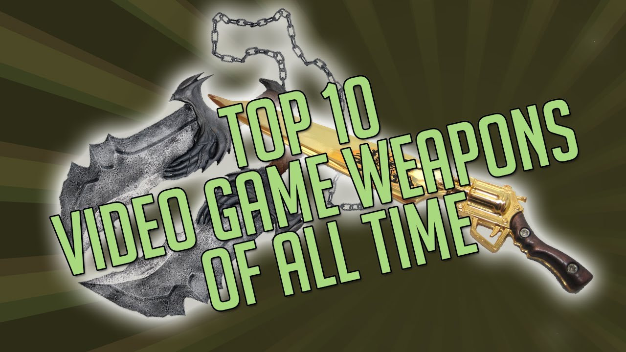 RAP ♫ The Top 10 Video Game Weapons of ALL TIME | INIQUITY HACKED