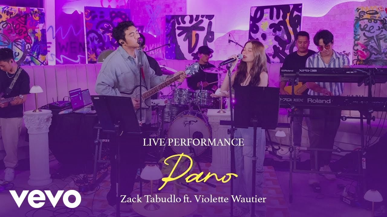 Zack Tabudlo - Pano (Official Live Performance) ft. Violette Wautier