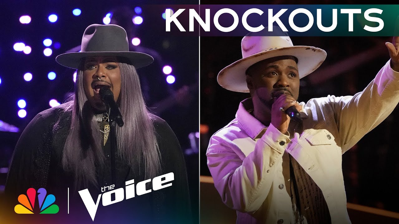 Asher Havon & Tae Lewis Knock The Coaches' Socks Off With Their Performances | The Voice Knockouts