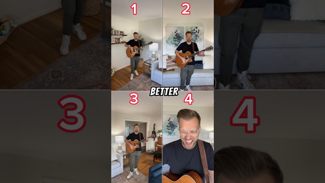 One Man Band version of my latest single, “It Gets Better.”