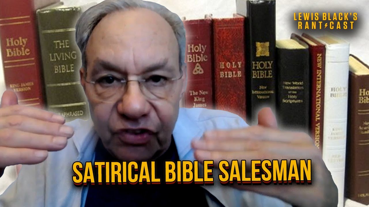 Satirical Bible Salesman | Lewis Black's Rantcast clip
