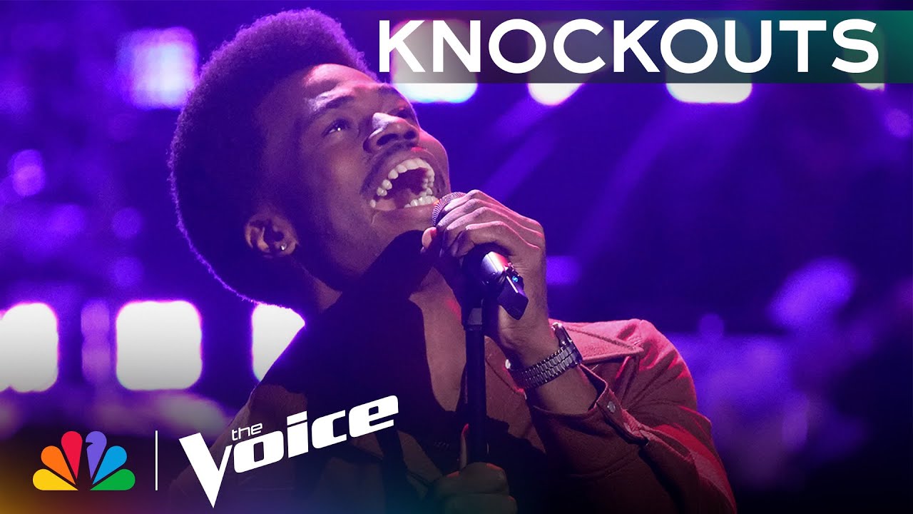 Nathan Chester Is Fun and Flirty Performing "Fooled Around and Fell in Love" | Voice Knockouts | NBC