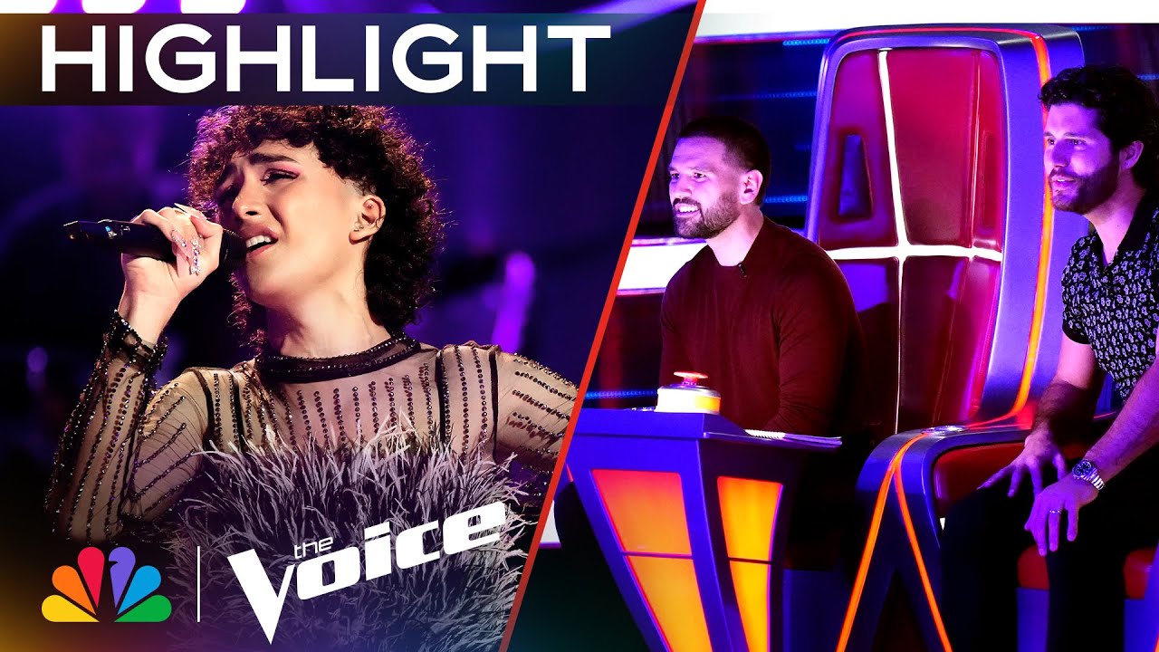 Frank Garcia Delivers an INCREDIBLY MOVING Performance of "El Triste" | The Voice Knockouts | NBC