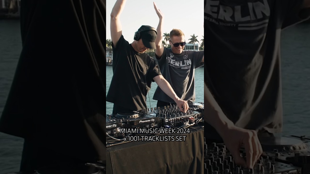 Watch now Miami Music Week 2024 set on 1001 Tracklists channel! 😎✌️