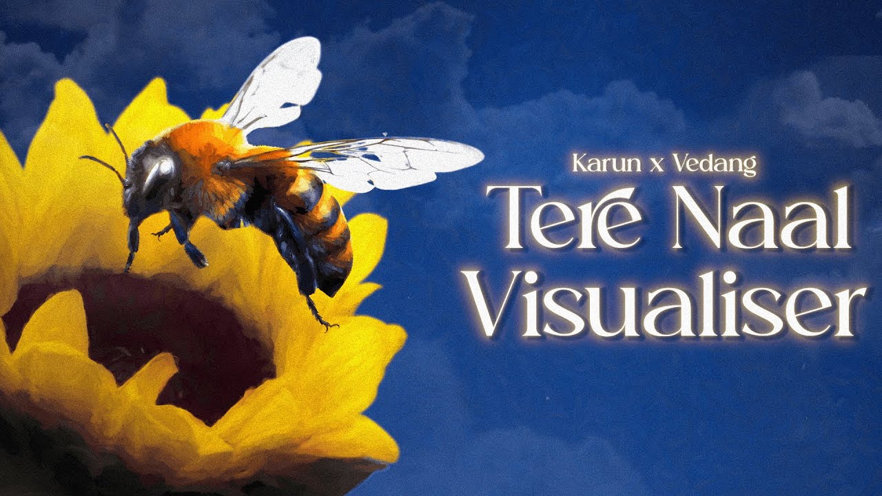 Tere Naal - Karun & Vedang [Official Lyrical Visualiser]